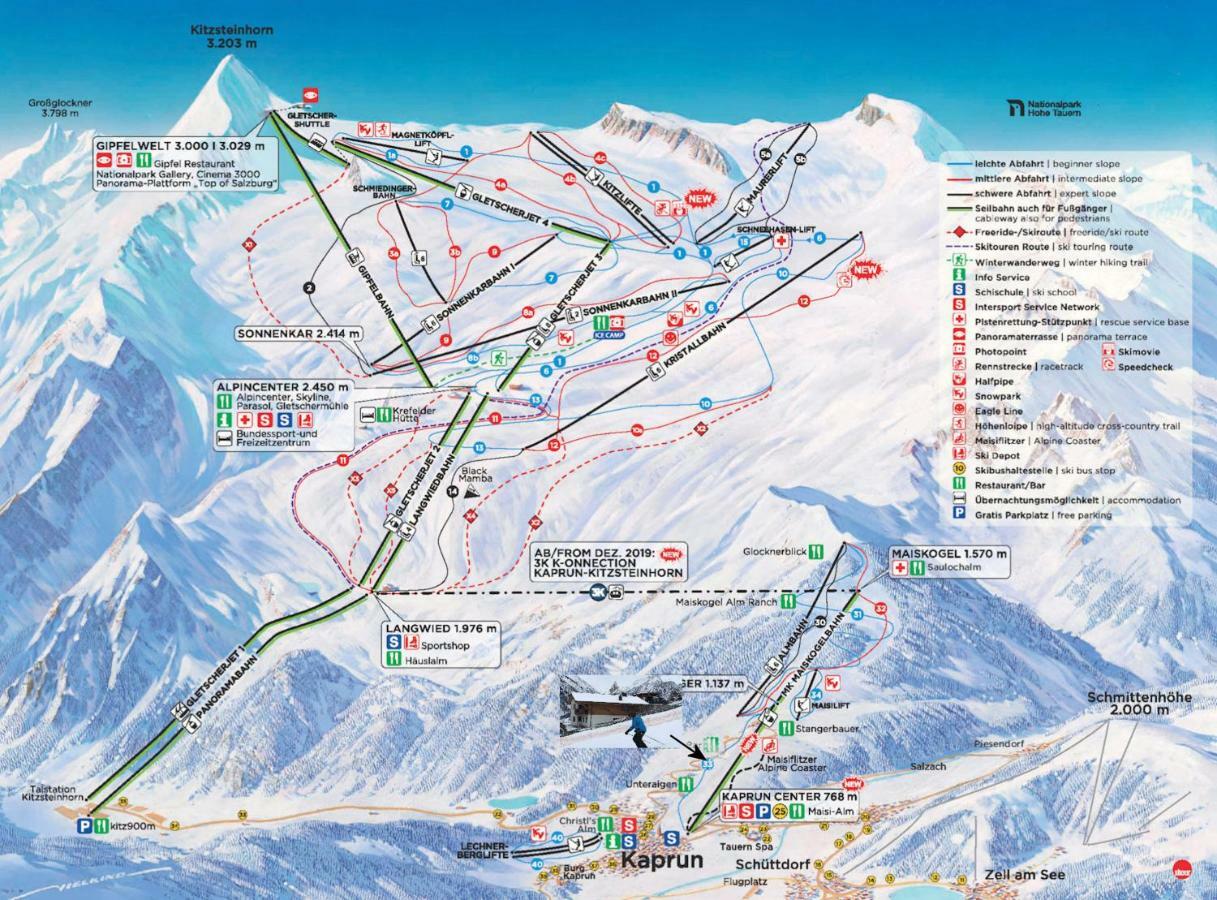 Chalet Maiskogel 카프룬 외부 사진